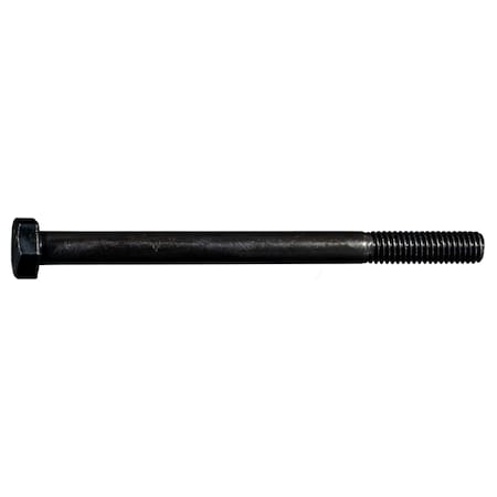 Midwest Fastener Class 10.9, M6-1.00 Hex Head Cap Screw, Plain Steel, 80 mm L, 6 PK 73747